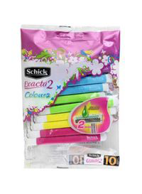 شفرات حلاقة دقيقة للبشرة الحساسة من شيك اكزاكتا، ألوان عديدة 10 0061