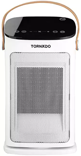 دفاية سيراميك تورنيدو، 2000 وات، 12 متر، أبيض، TPH-2000T