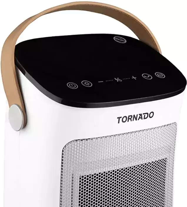 دفاية سيراميك تورنيدو، 2000 وات، 12 متر، أبيض، TPH-2000T