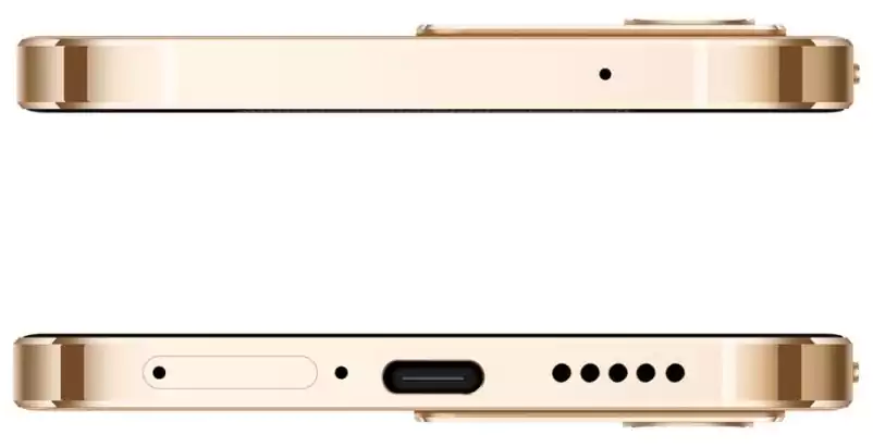 موبايل فيفو V23، ثنائي الشريحة، ذاكرة داخلية 128 جيجابايت، رامات 8 جيجابايت، شبكة الجيل الخامس، ذهبي