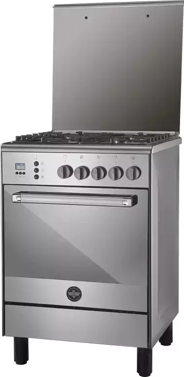 La Germania Supremo Classica Free Standing Cooker, 60 x 60 cm, 4 Gas Burners, Stainless, 6C80GLA1X4AWW
