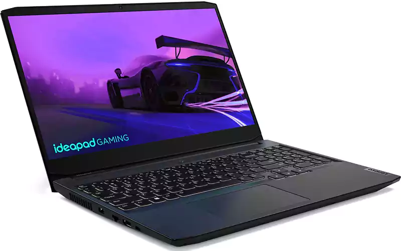 Lenovo Laptop Ideapad Gaming 3 15ACH6, RYZEN7, AMD-5800H, 8GB RAM, 512GB SSD, NVIDIA® GeForce® RTX 3050-4GB, 15.6 FHD IPS, DOS, BLACK