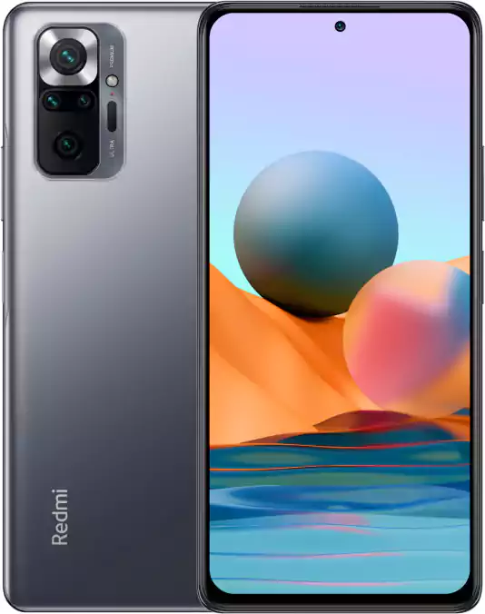 Xiaomi Redmi Note 10 Pro Dual SIM Mobile, 128GB Internal Memory, 8GB RAM, 4G LTE Network, Gray