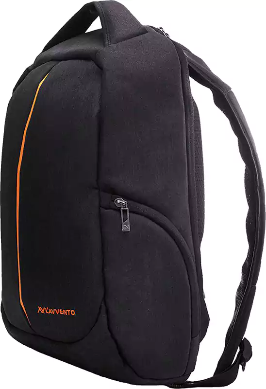 L'avvento Laptop Backpack, 15.6 Inch, Nylon, Waterproof, Black, BG04B