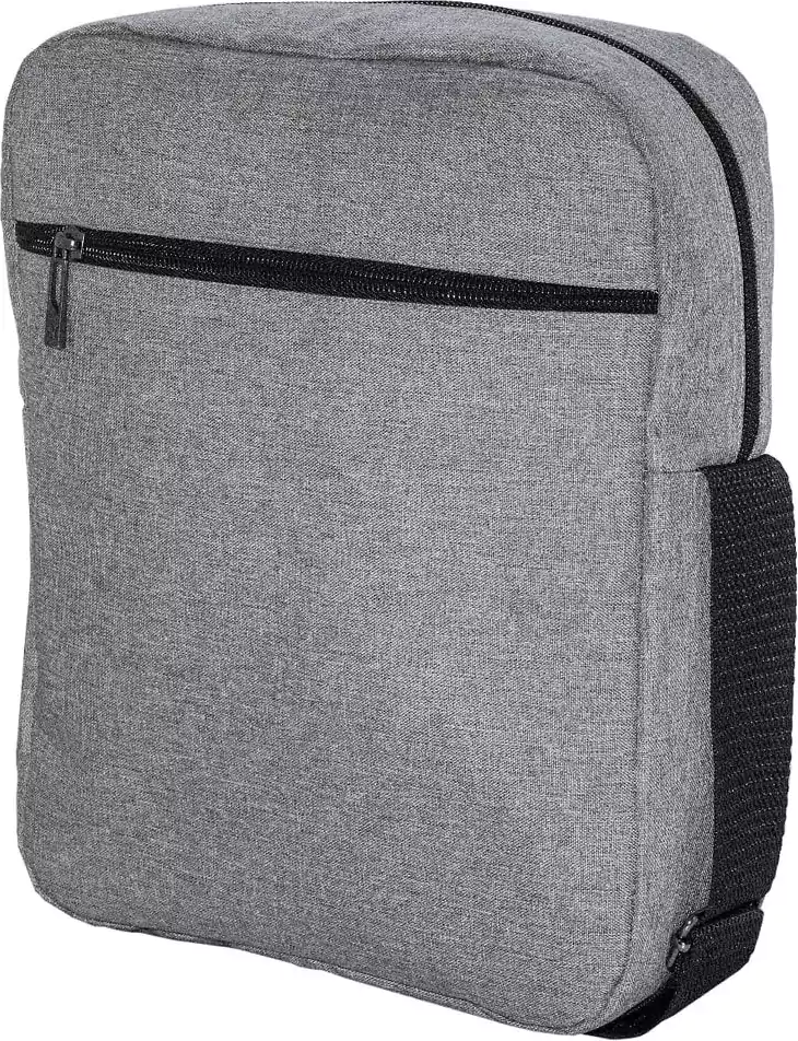 L'avvento Crossbody Bag for Men, 11 Inch, Light Gray, BG735