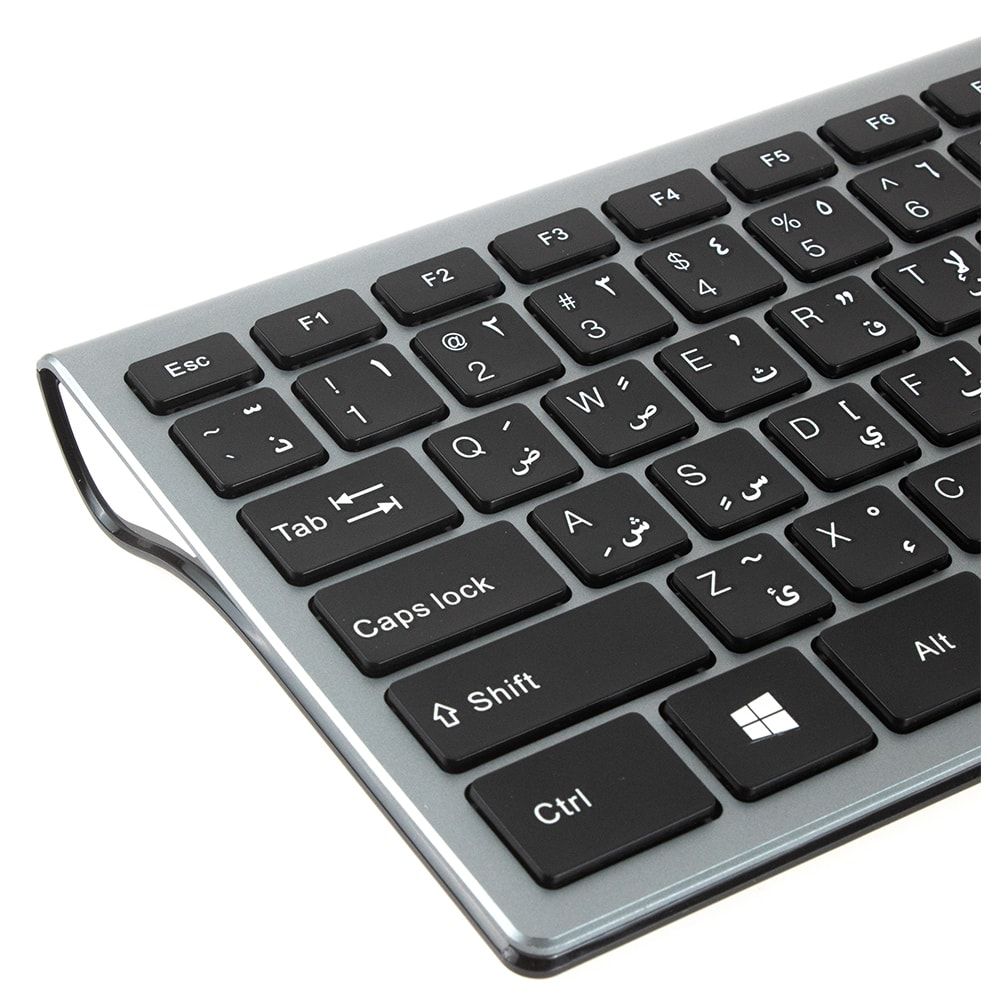 لوحة مفاتيح لاسلكي 2 بي ماوس كومبو KB-306