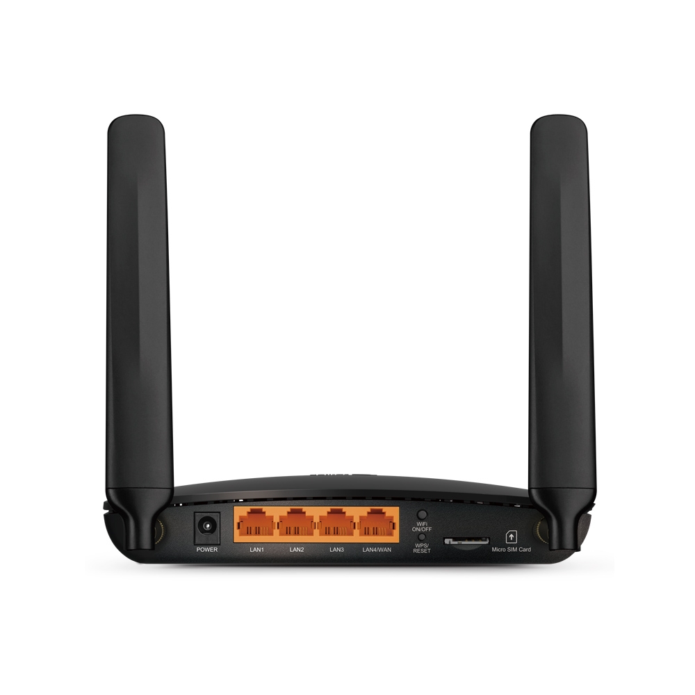 TP-Link 4G LTE Wireless Router, TL-MR3020, Black