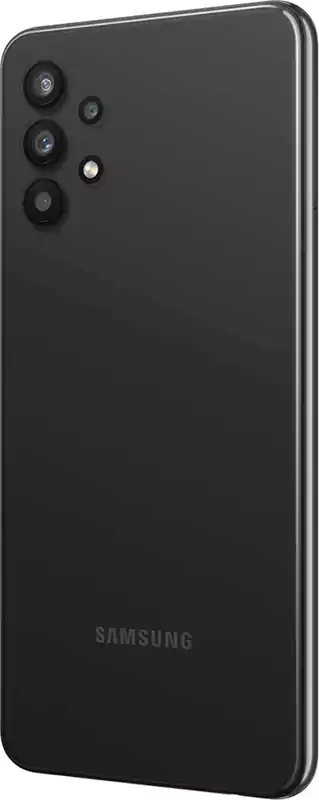 موبايل سامسونج جلاكسي A32، ثنائي الشريحة، ذاكرة داخلية 128 جيجابايت، رامات 6 جيجابايت، شبكة الجيل الرابع إل تي إي، أسود