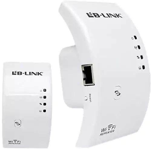 مقوي شبكة واي فاي من ال بي لينك، 300 ميجابايت، ابيض، BL-WA730RE