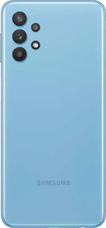 موبايل سامسونج جلاكسي A32 ،  فاتح ثنائي الشريحة، ذاكرة داخلية 128 جيجابايت، رامات 6 جيجا، شبكة الجيل الرابع، أزرق
