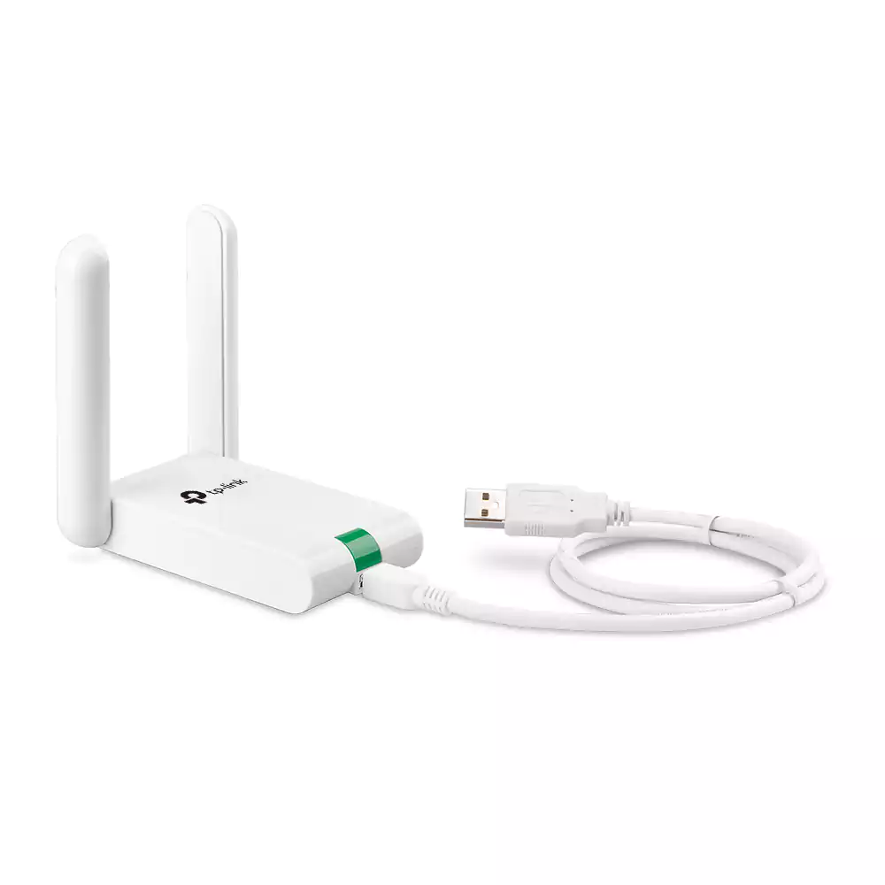 TP-Link Wireless USB Adapter, 300MB Speed, White, TL-WN822N