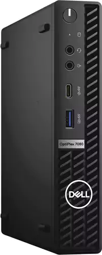 كمبيوتر مكتبي ديل OPTIPLEX 7080، بمعالج من الجيل العاشر، Intel Core I7، رامات 4 جيجابايت، 1 تيرابيت HDD هارد، Intel UHD Graphics 630، ويندوز 10 برو، اسود