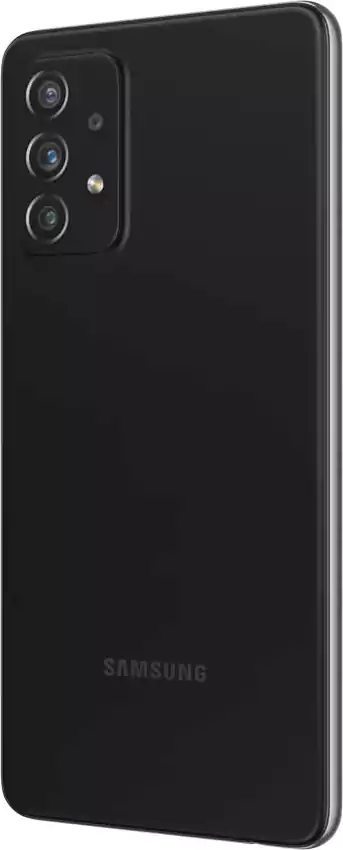 موبايل سامسونج جلاكسي A72، ثنائي الشريحة، ذاكرة داخلية 256 جيجابايت، رامات 8 جيجابايت، شبكة الجيل الرابع إل تي إي، أسود