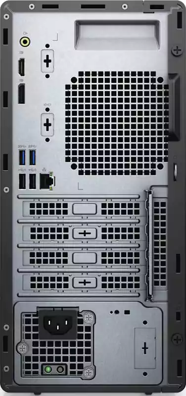 كمبيوتر مكتبي ديل اوبت بلكس 3080، بمعالج من الجيل العاشر،  Intel Core  i5-10500، رامات 8 جيجابايت، 1 تيرابايت HDD هارد، نفيديا جي فورس 2جيجابايت، دوس، اسود