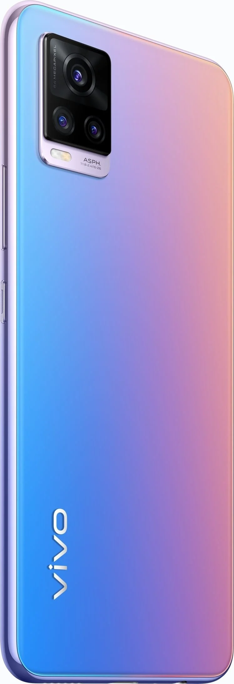 Vivo V20 Dual SIM Mobile, 128GB Internal Memory, 8GB RAM, 4G LTE Network, Sunset Melody