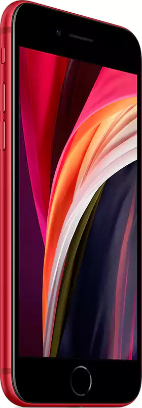 iPhone SE Single SIM Mobile, 128GB Internal Memory, 3GB RAM, 4G LTE, Switch Plus, Red