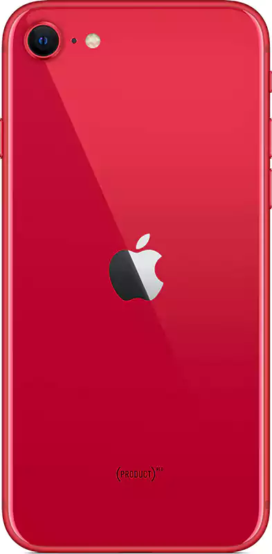 iPhone SE Single SIM Mobile, 128GB Internal Memory, 3GB RAM, 4G LTE, Switch Plus, Red