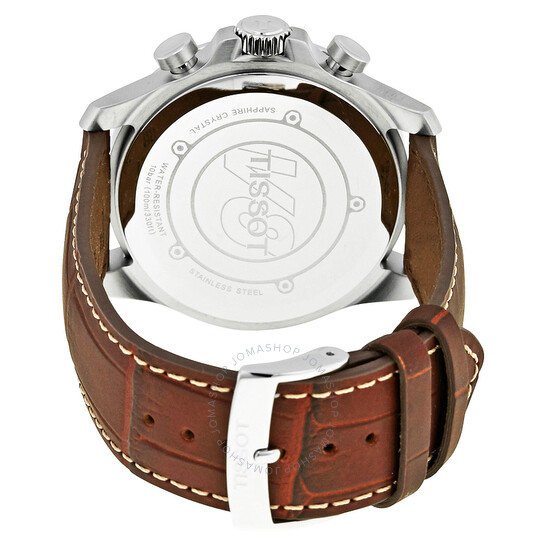 Tissot 1853 Watch for Men, Analog, Leather Strap, Brown, T106.417.16.262