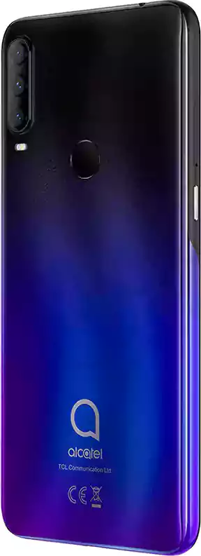Alcatel 3L mobile, dual SIM, 64 GB internal memory, 4 GB RAM, 4G LTE, blue