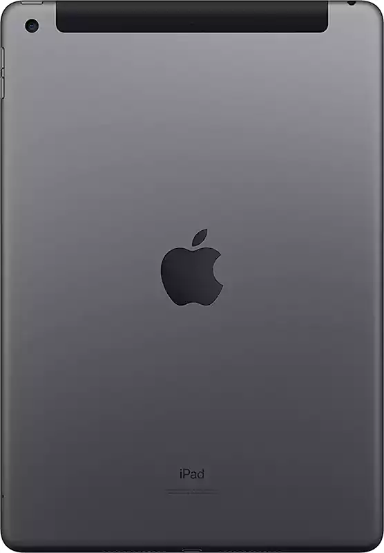 Apple iPad 7th Gen, 10.2 Inch Display, 32 GB Internal Memory, 3 GB RAM, 4G Network, Gray