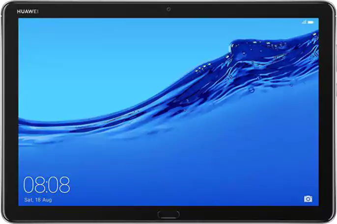 Huawei MediaPad M5 Lite Tablet, 10.1 Inch Display, 64 GB Internal Memory, 4 GB RAM, 4G Network, Gray