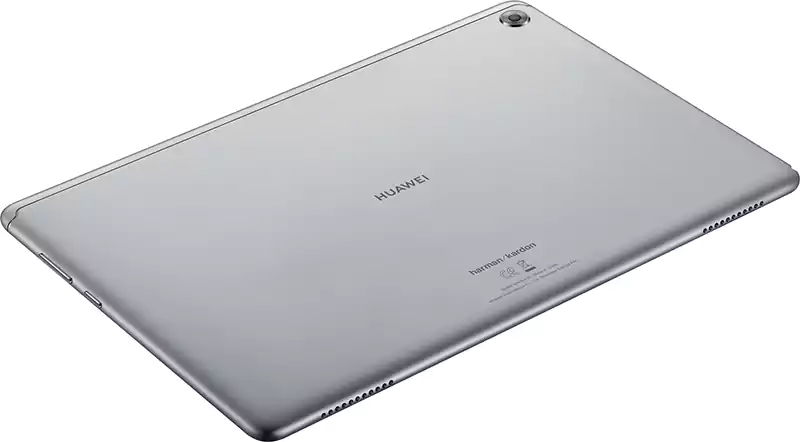 Huawei MediaPad M5 Lite Tablet, 10.1 Inch Display, 64 GB Internal Memory, 4 GB RAM, 4G Network, Gray