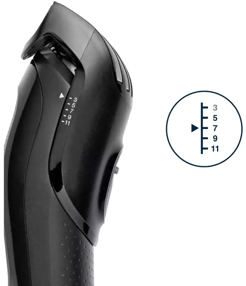 Gillette King C Electric Hair Clipper for men, Black, BT6