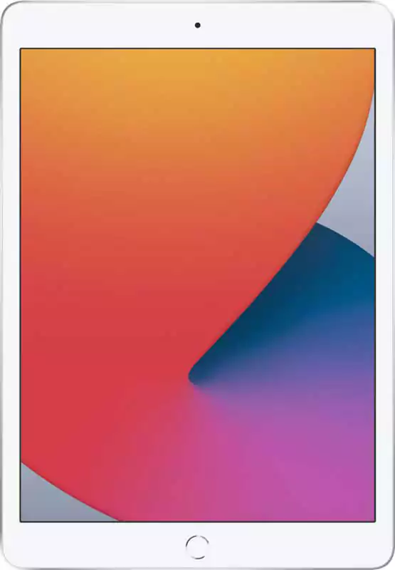 Apple iPad 8th Gen, 10.2 Inch Display, 128 GB Internal Memory, 3 GB RAM, Silver