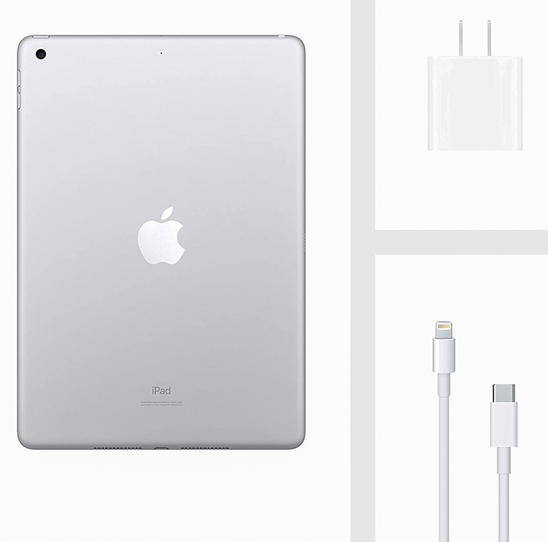 Apple iPad 8th Gen, 10.2 Inch Display, 32 GB Internal Memory, 3 GB RAM, Silver