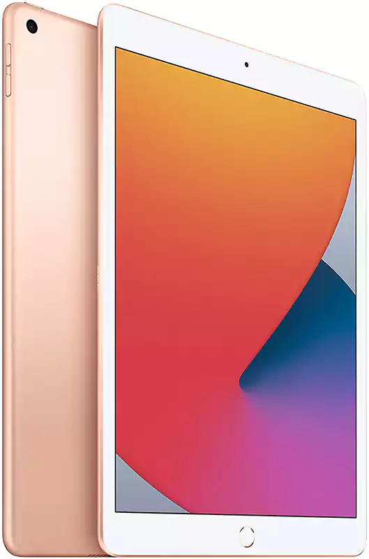 Apple iPad 8th Gen, 10.2 Inch Display, 128 GB Internal Memory, 3 GB RAM, Gold