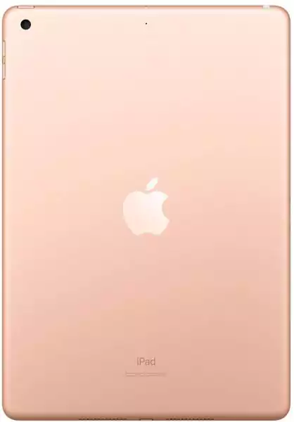Apple iPad 7th Gen, 10.2 Inch Display, 128 GB Internal Memory, 3 GB RAM, Gold