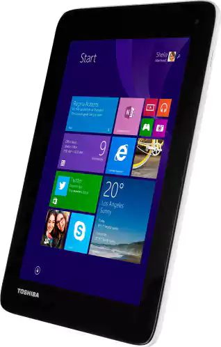 Toshiba WT7-C129 Tablet, 7 Inch Display, 16 GB Internal Memory, 1 GB RAM, White