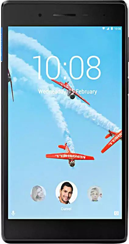 Lenovo Tab 7  Tablet, 7 Inch Display, 16 GB Internal Memory, 1 GB RAM, 3G Network, Black