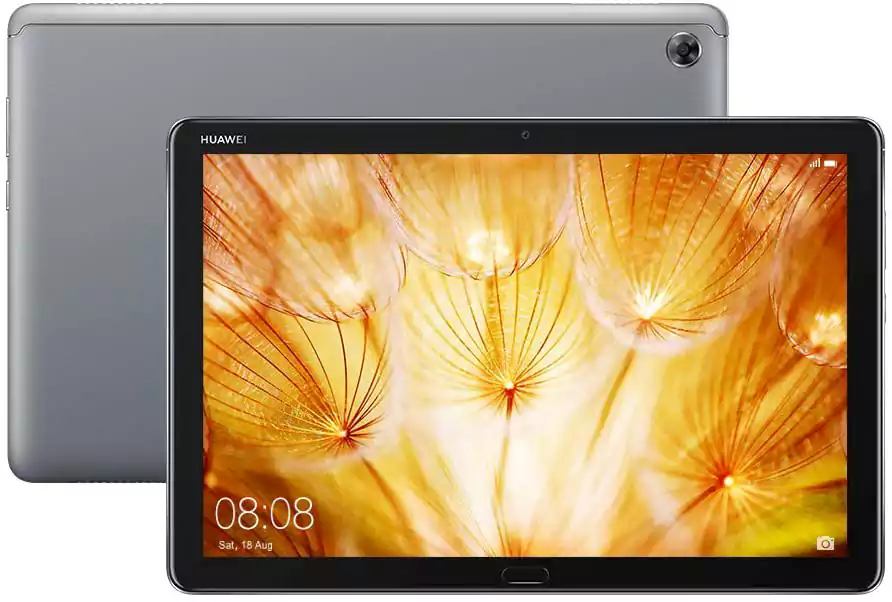 Huawei Mediapad M5 Lite Tablet, 10.1 Inch Display, 64 GB Internal Memory, 4 GB RAM, 4G Network, Gray