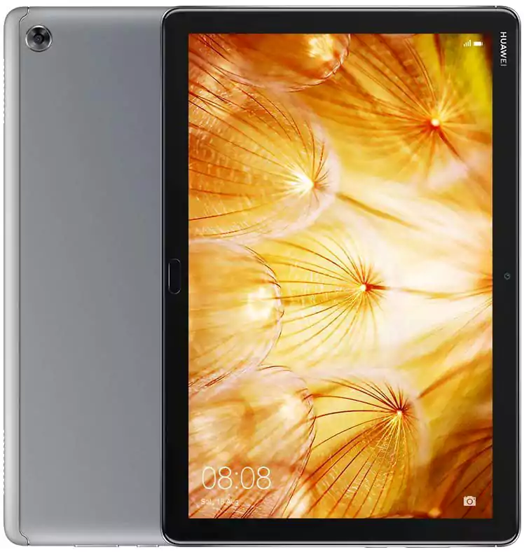 Huawei Mediapad M5 Lite Tablet, 10.1 Inch Display, 64 GB Internal Memory, 4 GB RAM, 4G Network, Gray