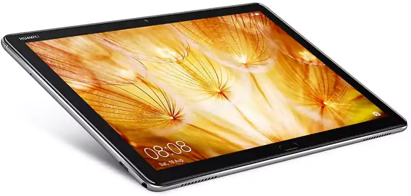 Huawei Mediapad M5 Lite Tablet, 10.1 Inch Display, 64 GB Internal Memory, 4 GB RAM, 4G Network, Gray
