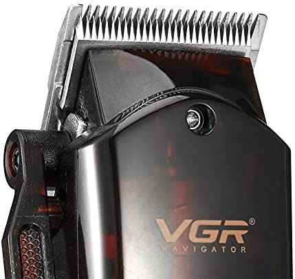 ماكينة حلاقة كهربائية للرجال في جي ار، استخدام جاف ورطب، أحمر، VGR V-165