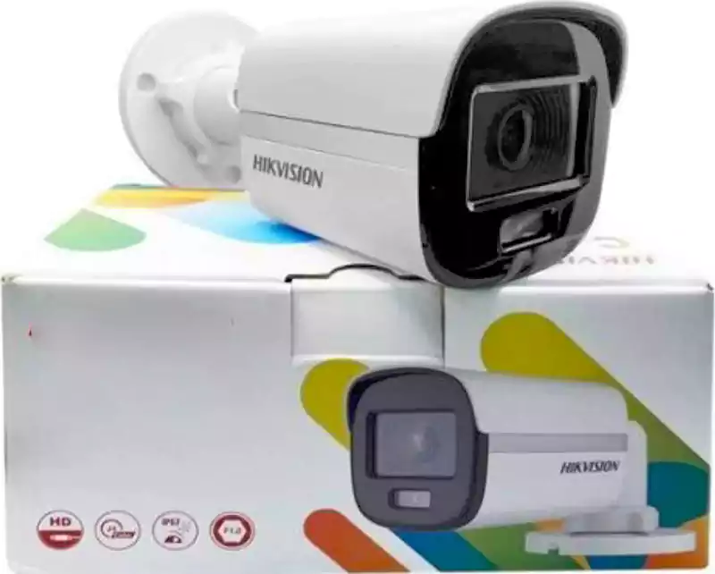 كاميرا مراقبة هيك فيجن، بدقة 2 ميجابكسل، عدسة 3.6 ملم، DS-2CE10DF0T-PF، أبيض