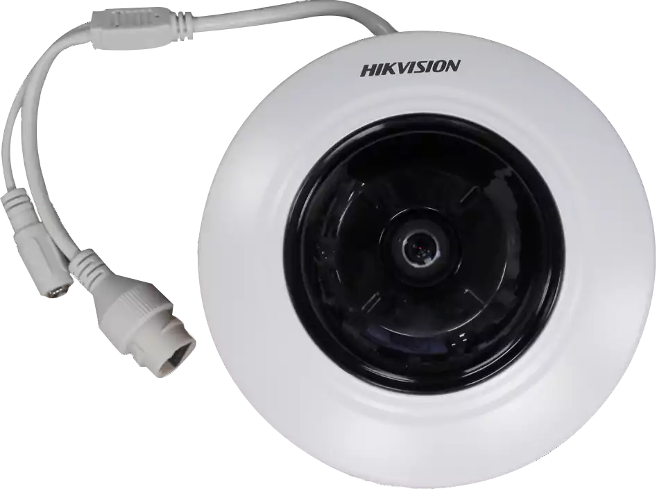 كاميرا مراقبة داخلية هيكفيجن، بدقة 5 ميجابكسل، عدسة 1.1 ملم، DS-2CC52H1T-FITS، أبيض