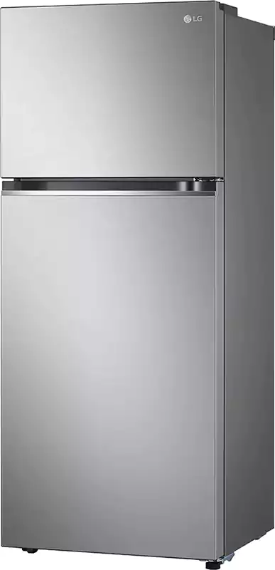 ثلاجة ال جي، نوفروست، 395 لتر، 2 باب، فضي، GN-B572PLGB