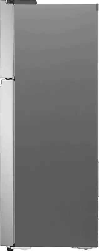 ثلاجة ال جي، نوفروست، 395 لتر، 2 باب، فضي، GN-B572PLGB