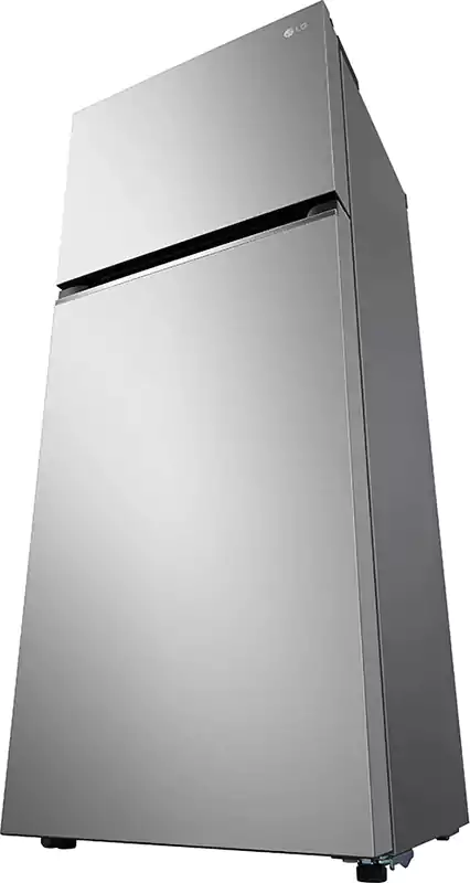 ثلاجة ال جي، نوفروست، 395 لتر، 2 باب، فضي، GN-B572PLGB
