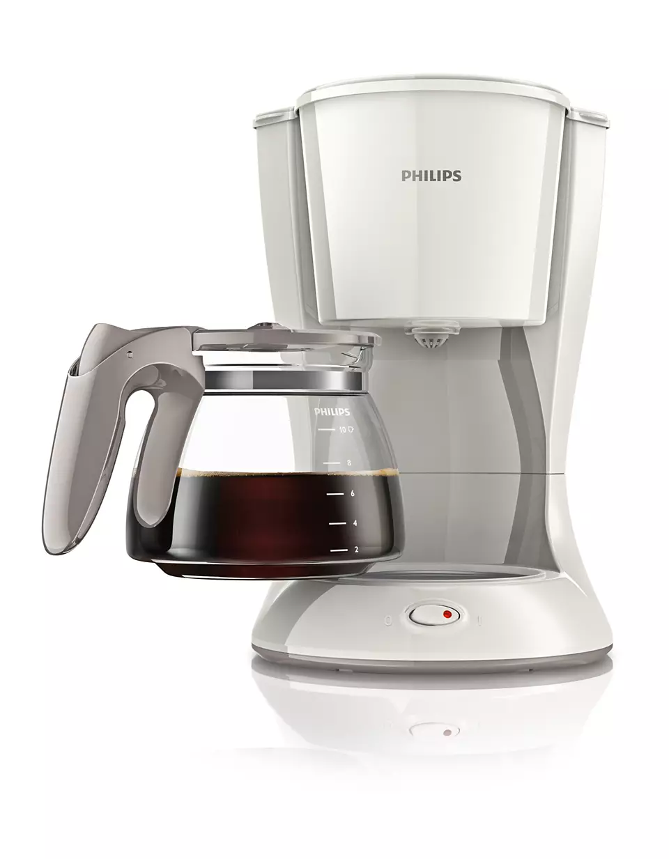 ماكينة تحضير القهوة التركي فيليبس، 1000 وات، أبيض، HD7447-00