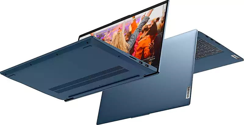 Lenovo Laptop Ideapad 5 15ITL05, 11th Gen, Intel® Core™ i5, 8GB RAM, 1TB HHD + 256GB SSD, Intel® Iris® Xe, 15.6 Inch FHD, Blue