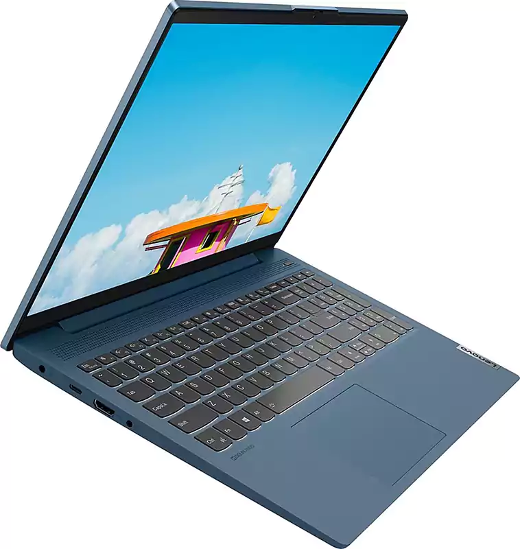 Lenovo Laptop Ideapad 5 15ITL05, 11th Gen, Intel® Core™ i5, 8GB RAM, 1TB HHD + 256GB SSD, Intel® Iris® Xe, 15.6 Inch FHD, Blue