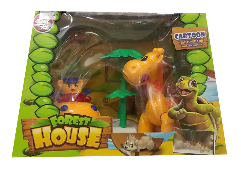 Jungle Animals Toy, Plastic, T71