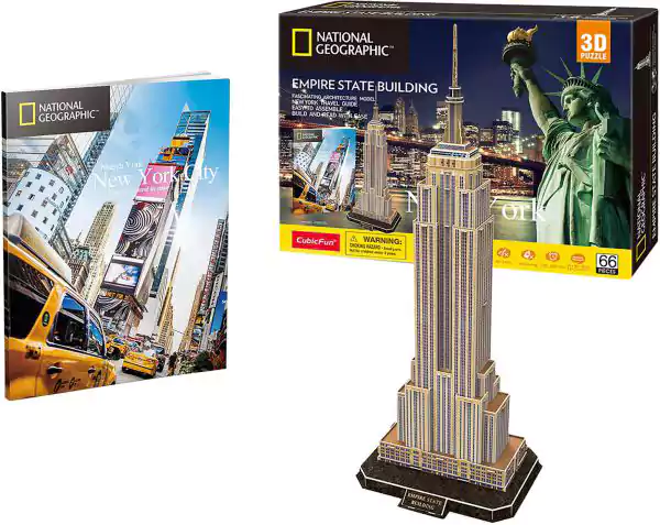 لعبة بازل مبنى ايمبير استات، 66 قطعة، 0977