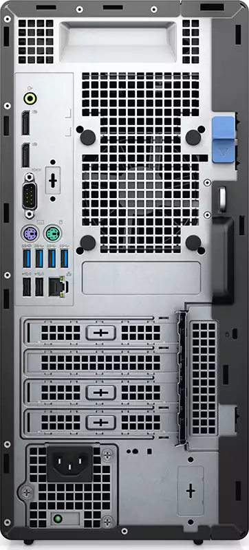Dell Optiplex 7090 Desktop Computer, 10th Generation Processor, Intel Core I7, 4GB RAM, 1TB HDD, Intel® Integrated, DOS, Black