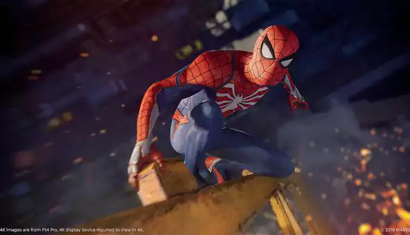 لعبة Marvel's Spider-Man للبلايستيشن 4