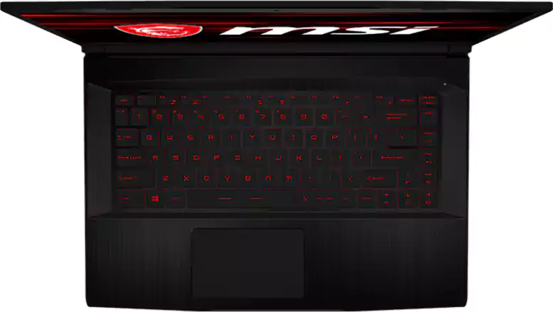 MSI Laptop GF63 10UD, 10th Gen, Intel® Core™ i7, 16GB RAM, 1TB HDD + 256GB SSD, NV GEFORCE RTX3050-4GB, 15.6 Inch FHD Display, Windows 10, Black